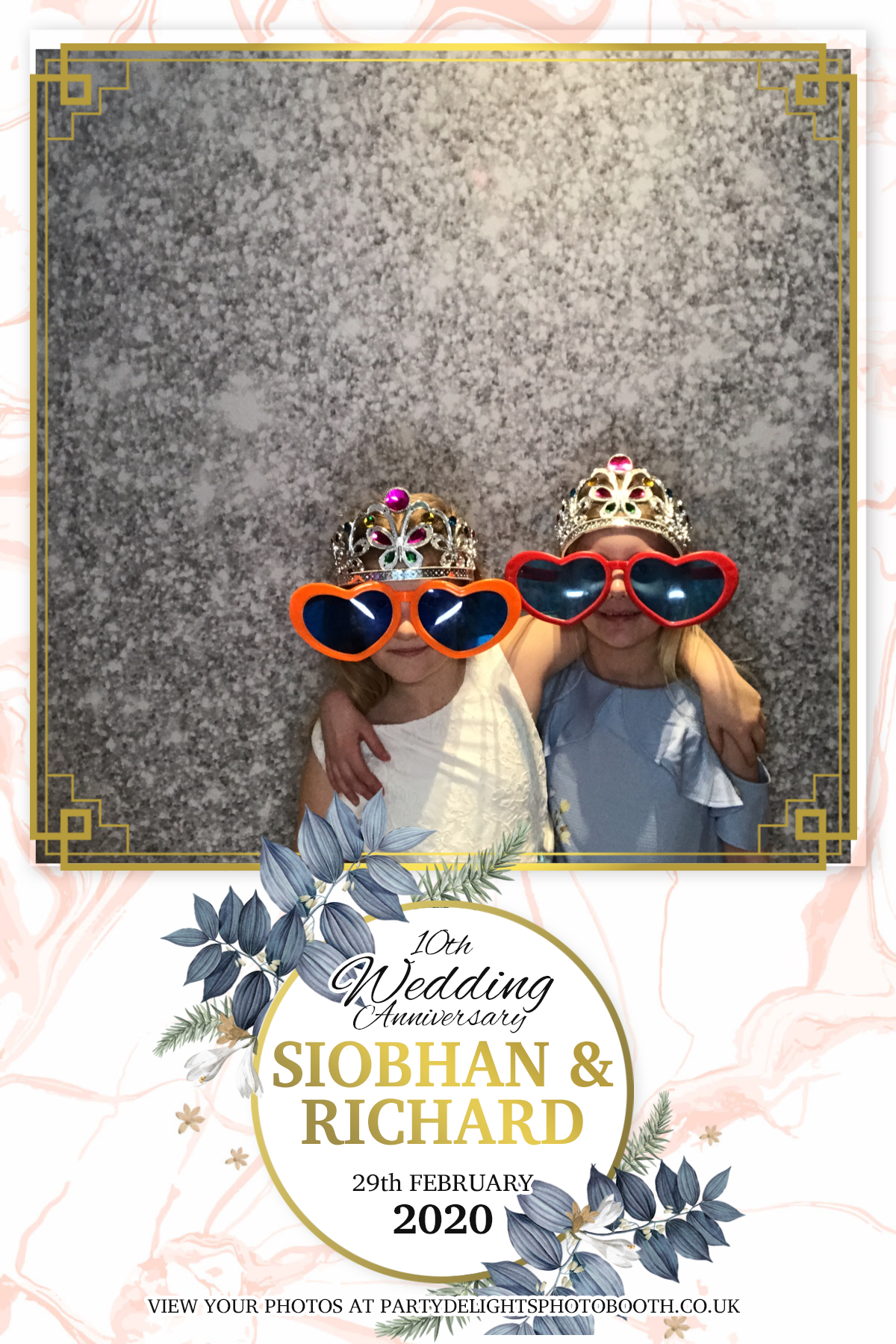 Siobhan and Richards Vow renewal  | View more photos from the event at gallery.partydelightsphotobooth.co.uk/u/PartyDelightsPhotoBooth/Siobhan-and-Richards-Vow-renewal